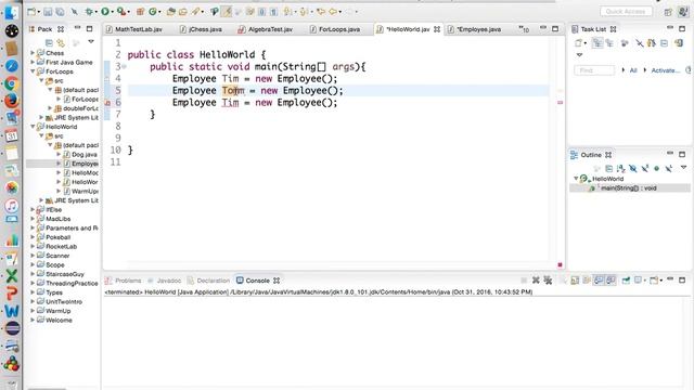 Java Default Constructors and Constructor Overloads смотреть онлайн