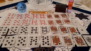 Значения  36 игральных карт . Обряд посвящения.