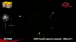 СПС, салют просто сказка! (1,0х58) (РС7400)