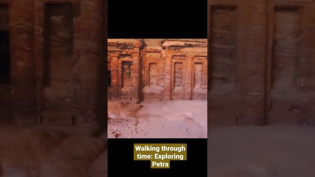 Petra: The Ancient Rose City #7wondersoftheworld