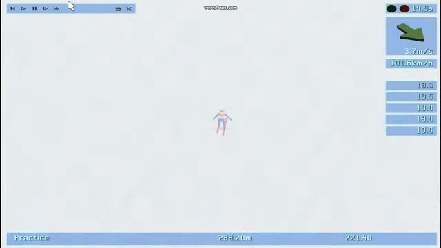 Deluxe Ski Jum 3 jumps #1 смотреть онлайн