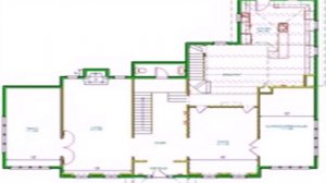 Floor Plan Home Alone House (see description)