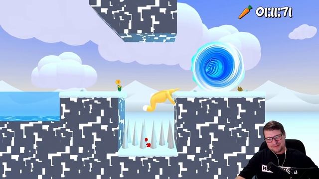 ДВОЙНАЯ РЖОМБА - МОНТАЖ | Super Bunny Man (Руди, Сасидж) - Реакция на TheRudyGames