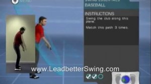 My Personal Golf Trainer on the Wii, order from www.LeadbetterSwing.com