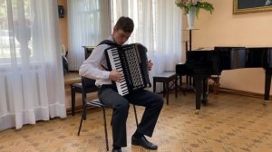 Выпускной Экзамен 2021г ДШИ им. П.И.Чайковского | Зернов Ярослав 5 класс, аккордеон