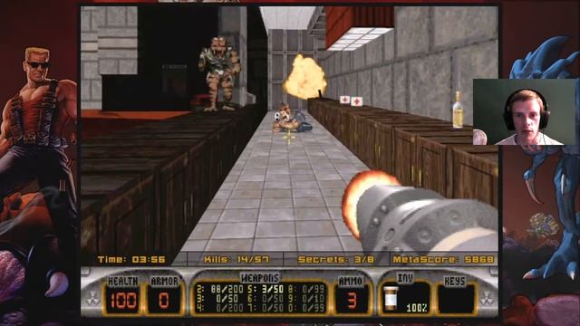 Летсплей по Duke Nukem 3D на Xbox 360 - Олдскул на геймпаде! #01 смотреть онлайн
