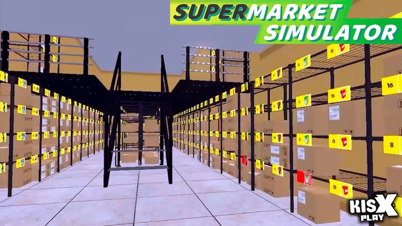 2 этаж склада и закупки, закупки... ➟ Supermarket Simulator #33 Прохождение (с модами) @KisxPlay