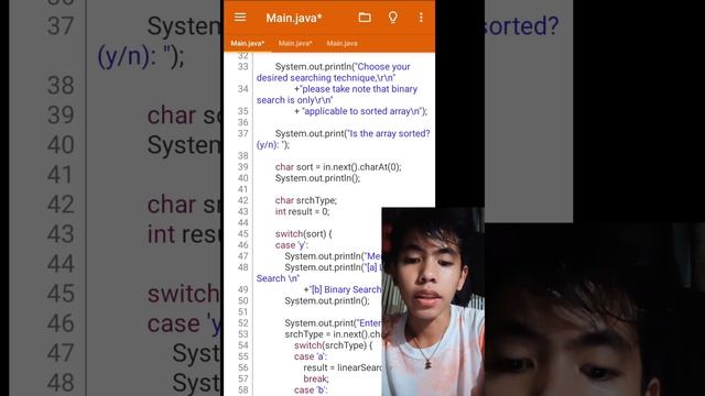 searching algorithm