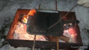 Я такого не ожидал. Обжиг чугунной сковороды для гриля.