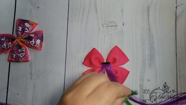 МК Бантики с прядями/ DIY Bows with strands of hair смотреть онлайн