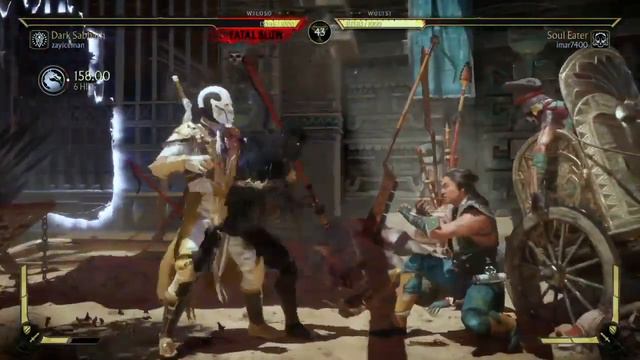 Learning how to use Noob Saibot with this DOPE White/Gold Skin- Mortal Kombat 11 gameplay