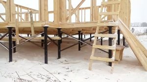 Свайно-винтовой фундамент и моё мнение о нём