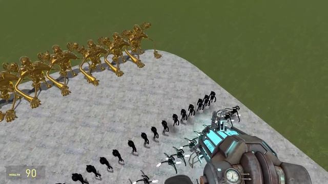 NEW GOLDEN ULTIMATE GIANT RED GAS MASK VS DIAMOND ROBLOX RAINBOW FRIENDS In Garry's Mod! смотреть онлайн