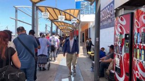 Граница Мексики и США 🇺🇸, ЖИВОЙ ОЧЕРЕДЬ. #тихуана #cbp #cbpone #границасша