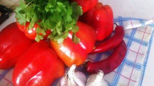 Аджика из сладкого перца