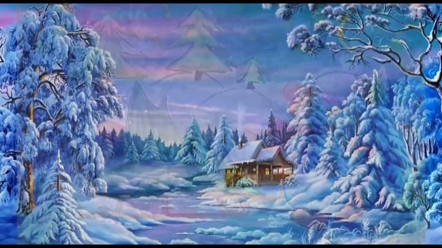 Детские рисунки «Во что покрасить Новый Год?» в детской библиотеке им. Н. Островского города Сочи. смотреть онлайн