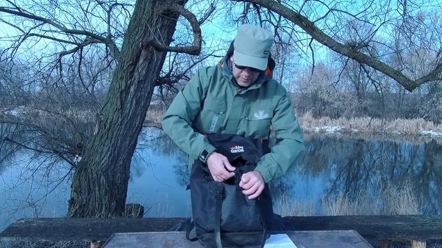 Обзор рюкзака со стулом Abu Garcia Basic по заказу Fmagazin