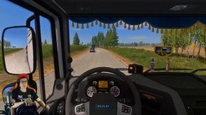 ВЕЗУ ПЕСОК НА ДАФе КАК У БОЛЬШЕГРУЗ 40RUS! Euro Truck Simulator 2