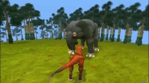 Dinosaurs vs Primal Beasts | SPORE