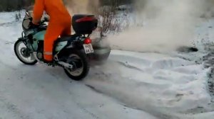 Мотоцикл с коляской ,Honda Transalp 400 sidecar