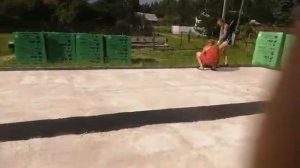 Гидроизоляция первого ряда кладки из газобетона