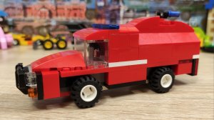 Трансляция: Собираем пожарную машину Урал NEXT из Lego