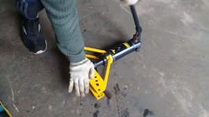 Трубогиб ручной гидравлический ТГ-1