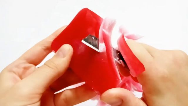 Red glycerin soap | Глицериновое мыло из мыльной основы смотреть онлайн