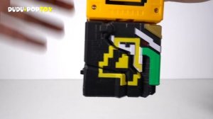Power Rangers Uchuu Sentai Kyuranger VS Doubutsu Sentai Zyuohger transform! - DuDuPopTOY