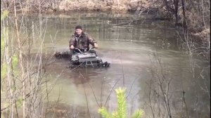 Самодельные квадрики по болоту