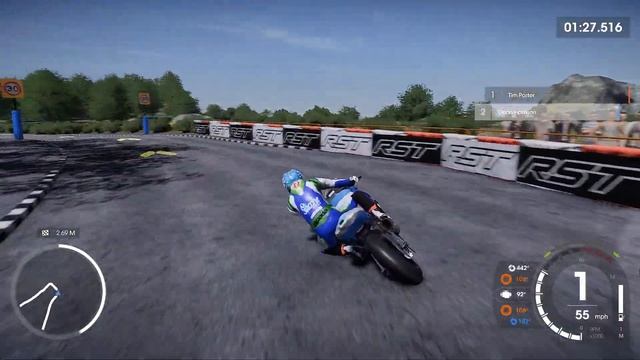 TT Isle of Man Ride on the Edge 2 - Kawasaki ZX-10R (2017) - Gameplay (ПК) смотреть онлайн