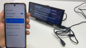 10.26" 4K видеорегистратор со встроенным Carplay - подключение Android Auto
