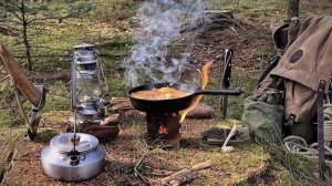 Бушкрафт строит каменный дом. Выживание на 100 - летней мельнице  - Рыбалка, Кулинариия - Часть 1