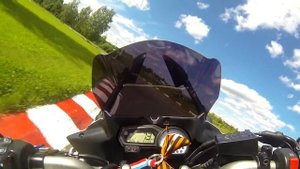 2 круга на Фирсановке на Yamaha FZ8 SA