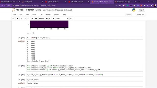 Fashion MNIST machine learning project in Telugu | machine learning in Telugu | #jpnan смотреть онлайн