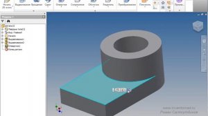 Autodesk Inventor. Урок №5. Создание третьей 3d модели. Ребро жесткости | Роман Саляхутдинов