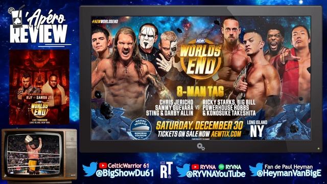 LAPÉRO REVIEW - AEW Worlds End