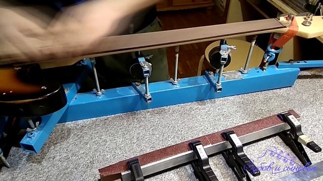 Penza Precision Bass fretless выравнивание грифа бас-гитары (часть 3) смотреть онлайн
