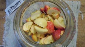 Яблочный компот с корицей на зиму без стерилизации