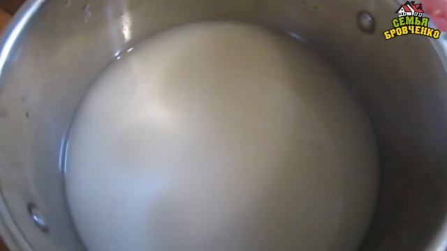 Семья Бровченко. Дополнение к видео о выпечке хлеба на хмелевой закваске. (12.15г.) смотреть онлайн