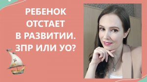Ребенок отстает в развитии. ЗПР или УО?