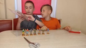 распаковка штампиков Fortnite