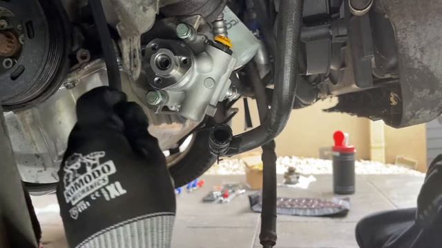 VW Golf MK4 GTI EP 2: Power Steering Pump Replacement! HOW TO! смотреть онлайн