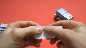 КАК СДЕЛАТЬ КАРТОЧКИ ИЗ ПАЧЕК СИГАРЕТ