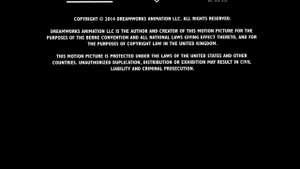 Among Us splash The Movie 20th Century Fox Dreamworks Animation Skg Closing (2014)