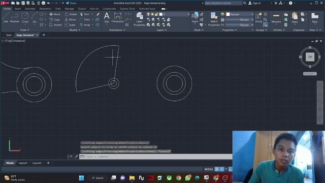 Tugas 1 Autocad || Jakaria смотреть онлайн