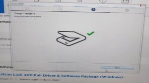 How to use Canon scan lide 400?