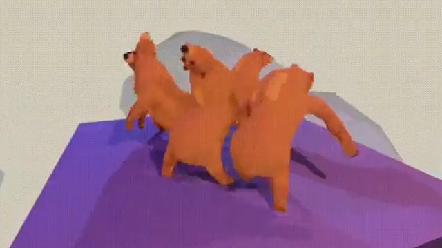 Bears dancing. Танцующие медведи.