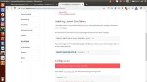 Laravel Admin Panel Development beginners Tutorial(#17) Install YajraBox Datatable Package