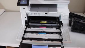 HP Color LaserJet Pro MFP M283FDW Ink Toner Replacement.